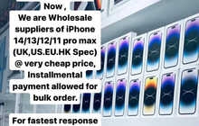 Wholesale Suppliers of iPhone 14/13/12/11 pro max (UK,US.EU.HK Spec)