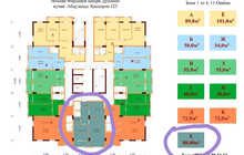 3-комн. квартира, 88 м² 7 этаж на продажу