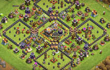 Clash of clans ратушаи 11