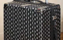 Чемодан 30 дюйм с прозрачным чехлом